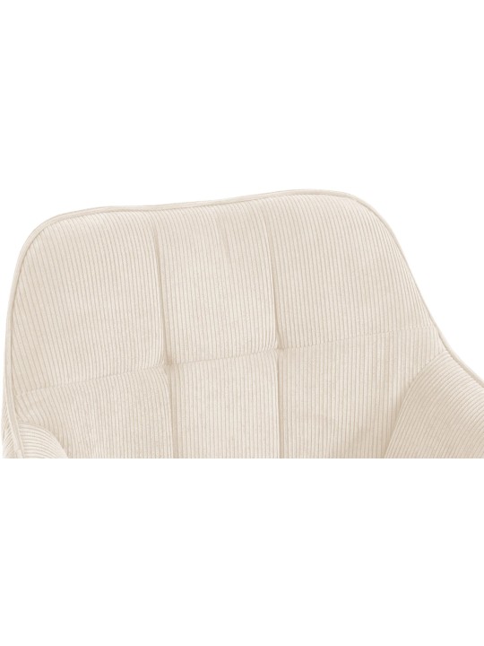 Vienna Cord spisestuestol, creme