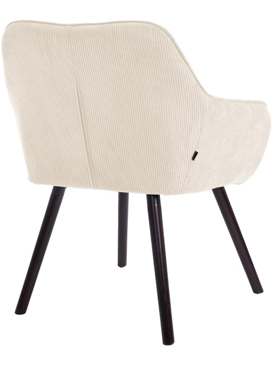 Vienna Cord spisestuestol, creme