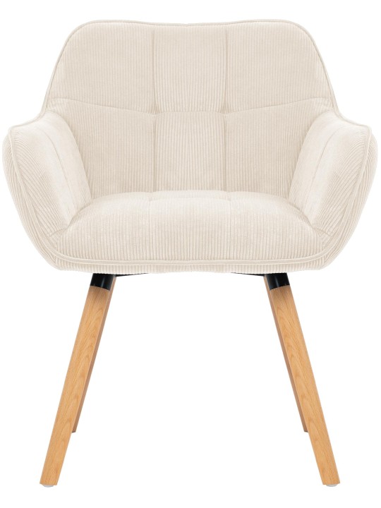 Spisestuestol Vienna Cord natura, creme Spisestuestol Vienna Cord natura, creme