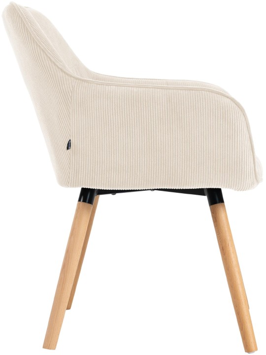 Spisestuestol Vienna Cord natura, creme Spisestuestol Vienna Cord natura, creme